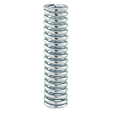 Prime-Line Compression Spring, Spring Steel Construction, Nickel-Plated Finish, 0.148 Ga x 15/16 in. x 4 in., 2 pk., SP 9732