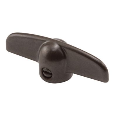 Prime-Line 3/8 in. Bronze Tee Handle Casement Operator, 2 pk., H 3625