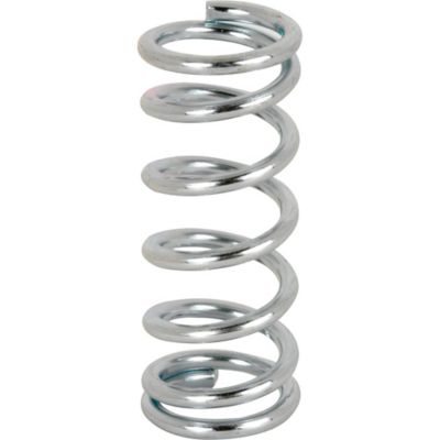 Prime-Line Compression Spring, Spring Steel Construction, Nickel-Plated Finish, 0.072 Ga x 9/16 in. x 1-3/8 in., 2 pk., SP 9707