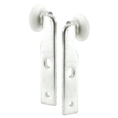 Prime-Line 7/8 in. Nylon Ball Bearing Wheel Closet Door Roller 1 Left/1 Right, Fits Nordahl Doors, 1 Pair, N 6519