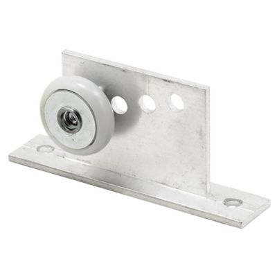 Prime-Line Tub Enclosure Roller & Bracket Assembly, 3/4in. Oval Edge Tire, Steel Ball Bearings, Extruded Aluminum, 2 pk., M 6034
