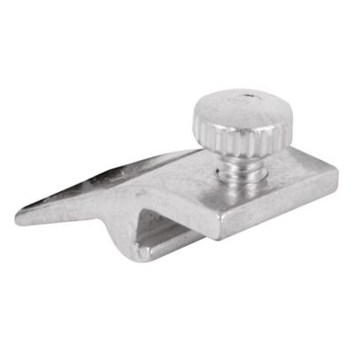 Prime-Line Storm Door Panel Clip with Screws, 5/16 in., Aluminum, 8 pk., T 8726