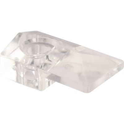 Prime-Line Mirror Clips, Modern 1/8 in. Glass Offset, 6 pk., U 9276