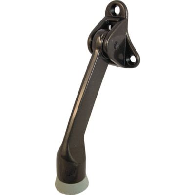 Prime-Line Diecast Bronze Finish Drop Down Door Holder, U 9152