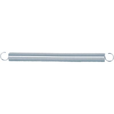 Prime-Line Extension Spring, Nickel, 0.105 Ga x 1 in. x 12 in., Single Loop Open, 1 pk., SP 9637