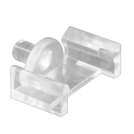 Prime-Line Clear Plastic Window Grid Retainer Clips, 6 pk., L 5839