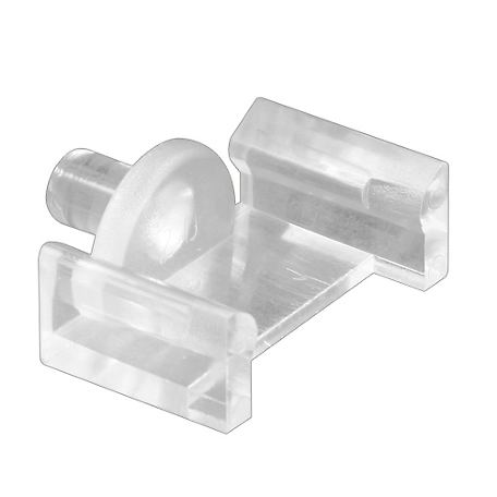 Prime-Line Clear Plastic Window Grid Retainer Clips, 6 pk., L 5839