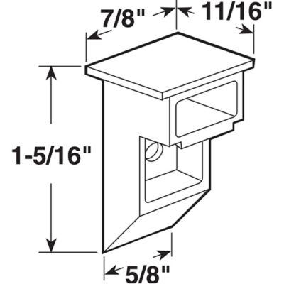 Image showing  Sash Cam Replacements for Channel Balances, 7/8 in. x 1-5/16 in., 2 pk., MP3838