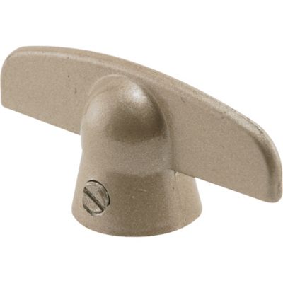 Prime-Line 3/8 in. Champagne Tee Handle Casement Operator, Andersen, 2 pk., H 3813