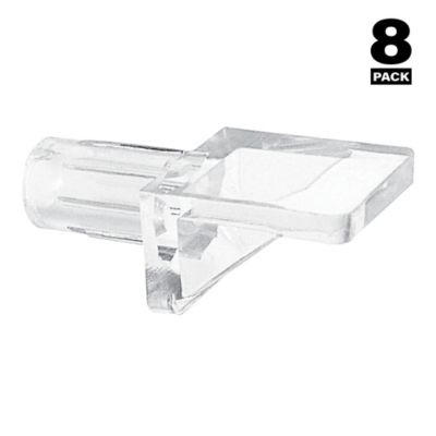 Image showing  1/4 in. Clear Plastic 5 lb. Shelf Peg, 8 pk., U 10144