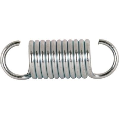 Prime-Line Extension Spring, Nickel-, 0.105 Ga x 3/4 in. x 2-1/4 in., Single Loop Open, 2 pk., SP 9615