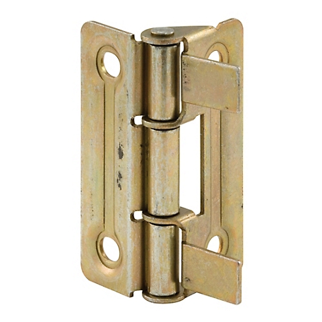 Prime-Line Bi-Fold Door Hinges, Brass Plated, for Bi-Fold Doors (1 Pair), N 6936