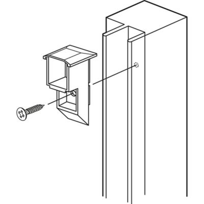 Image showing  Single Or Double Hung Window Sash Cam, Top Mount, 2 pk., H 3918