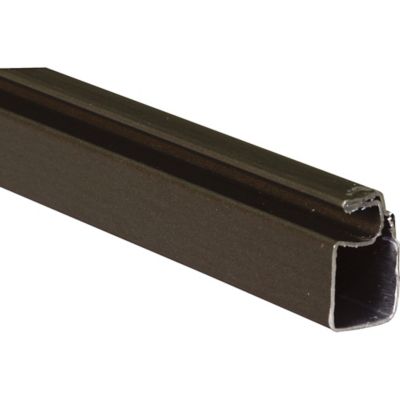 Prime-Line Aluminum Screen Frame, 7/16 x 3/4 x 72 in., Cut to Size, Bronze, Box of 20, MP14037