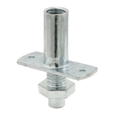 Prime-Line Bi-Fold Closet Bottom Pivot, Nail Down Style, 1/4 in. Steel Pivot, 2 pk., N 6613