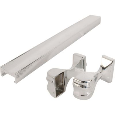 Prime-Line 32 in. Chrome Tub and Shower Towel Bar and Bracket, M 6093