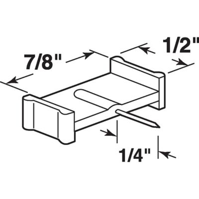 Image showing  7/8 in. Window Grid Retainer Pin, 6 pk., L 5915