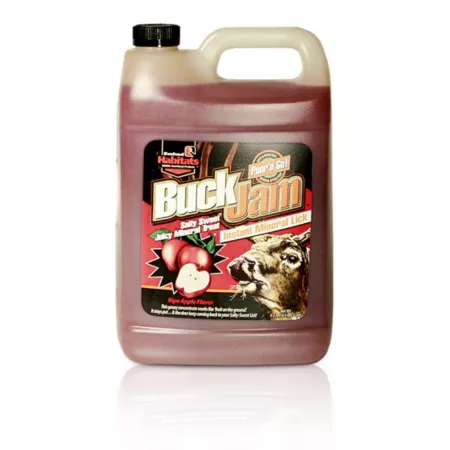 Advanced habitats 1 gal Buck Jam Apple Deer Attractant Game Attractants