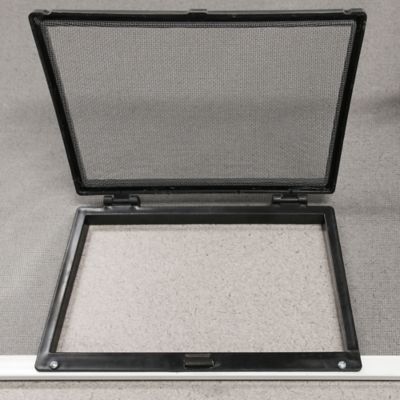 Image showing  Wicket, 6-1/8 in. x 10-1/8 in., Bronze Plastic, PL 14699