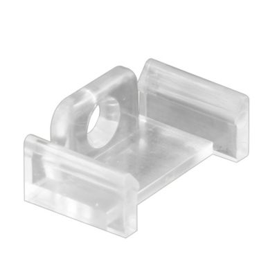 Prime-Line Clear Plastic, Window Grid Retainer Clip,, 6 pk., L 5840