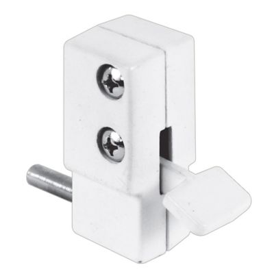 Prime-Line White, Step-On Sliding Patio Door Lock, U 9879