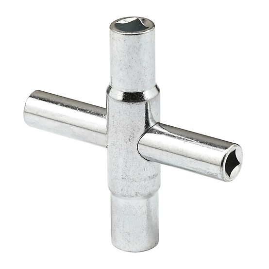 4-Way Heavy Duty Sillcock Key 4-Way Heavy Duty Sillcock Key