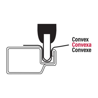 Image showing  2-1/2 in. x 2 in. Combo White Nylon Professional Rolling Tool, P 8058