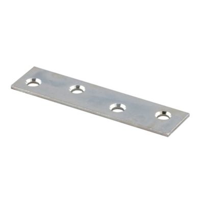 Prime-Line Mending Plates, 3/4 in. x 3 in., Zinc 10 pk., U 9247