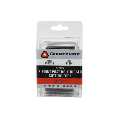 Image showing  3-Point Post Hole Digger Cutting Edges, 2-Pack