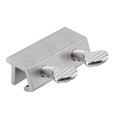 Prime-Line Sliding Door Lock, Double Screws, Aluminum, U 10679