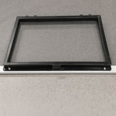 Image showing 5 th Prime-Line Wicket, 6-1/8 in. x 10-1/8 in., White Plastic, PL 14700