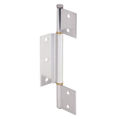 Prime-Line Screen Door Hinge, 1/8 in. Offset Center Leaf, Aluminum Finish, K 5093