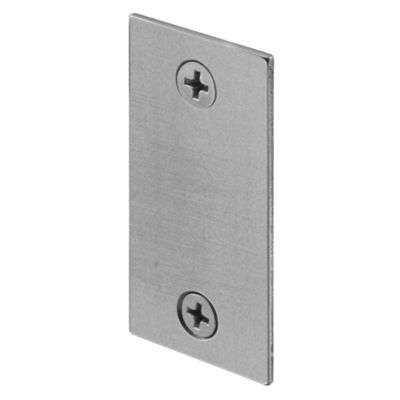 Prime-Line Door Edge Filler Plate, 1 in. x 2-1/4 in., Steel, Gray Primered, U 9520