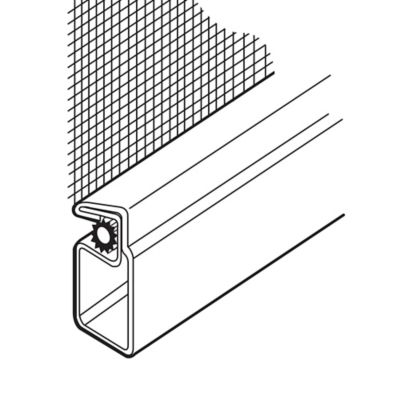 Image showing  Screen Kit, 7/16 in. x 3/4 in. x 36 in., White, PL 7836