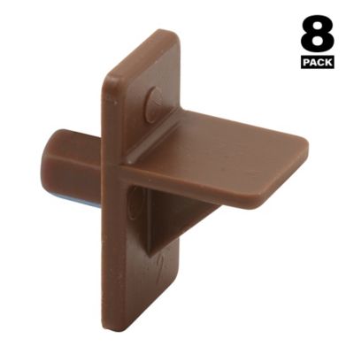 Image showing  Shelf Support Pegs, 5 Mm. Diameter, Plastic, Brown, 8 pk., EP 9381