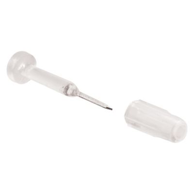 Prime-Line Window Grid Retainer Pins and Sleeves, 1-1/16 in., Plastic and Steel 12 pk., L 5775-12