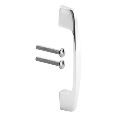 Prime-Line Door Pull, 2-3/4 in. Hole Centers, Zamak Construction, Chrome Finish