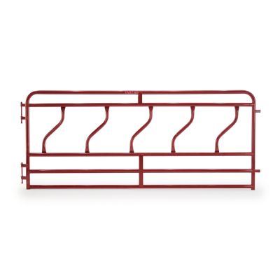 10 ft. Tarter Cattle Fence Line Feeder Panels This cattle feeder fence panel holds up to full size beef steers while feeding