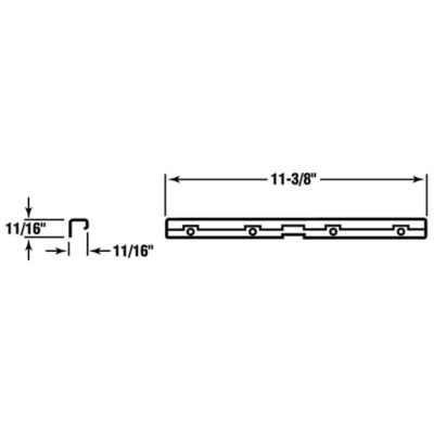Image showing  Casement Operator Track for Truth Dual and Single Operators, TH 22397