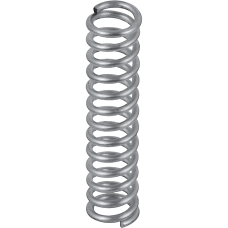 Prime-Line Compression Spring, Spring Steel Construction, Nickel-Plated Finish, 0.035 Ga x 1/4 in. x 1 in., 6 pk., SP 9701