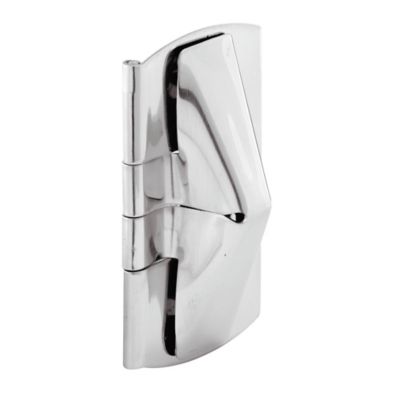 Prime-Line 1 in. x 2 in. Stamped Stainless Steel, Natural Finish Window Flip Lock (2 Pack), U 10683