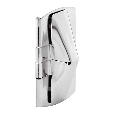 Prime-Line 1 in. x 2 in. Stamped Stainless Steel, Natural Finish Window Flip Lock (2 Pack), U 10683
