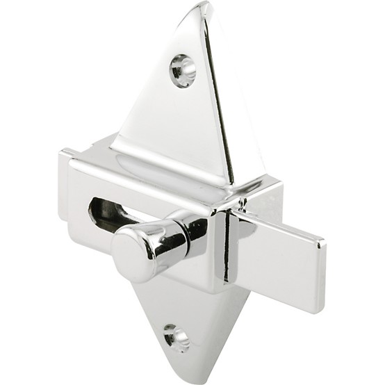 2-3/4 in. Hole Centers Chrome Slide Latch 2-3/4 in. Hole Centers Chrome Slide Latch
