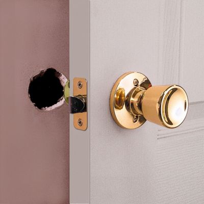 Image showing  Vinyl Circular Wall Protector with Self-Adhesive Backing, 7 in. Diameter, White, (Single Pack) U 9265