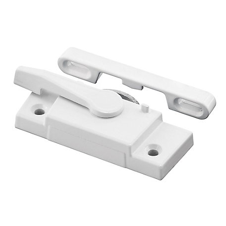 Prime-Line Sash Lock, 2-1/16 in. Hc, Right-Hand, Betterbilt 350 Series Vertical Sliding Windows, White, F 2626