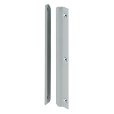 Prime-Line Latch Guard In-Swinging, 6 in., Gray Steel, MP9511