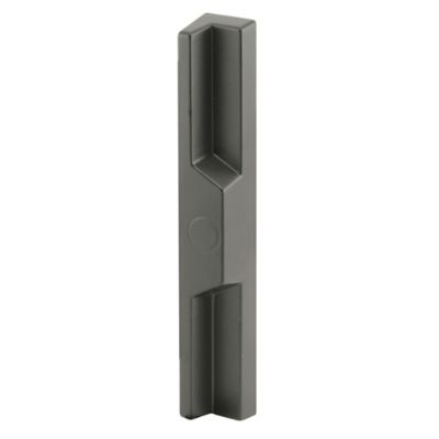 Prime-Line 7-1/4 in. Diecast Black-Painted Finish Patio Door Outside Pull Handle Features 6 Optional Mountings, C 1096