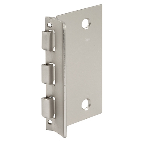 Prime-Line Flip Action Door Lock, Reversible Satin Nickel Privacy Lock with Anti-Lock Out Screw, 2-3/4 in., U 10319