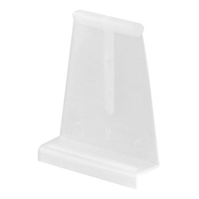 Prime-Line Spline Channel Pull Tabs, White, 25 pk., PL 14618