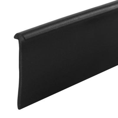 Prime-Line Vinyl Shower Door Bottom Sweep, 36 In. x 1 In. Strip, Black (Single Pack), M 6230